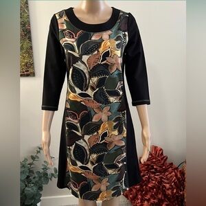 Dolcezza Long Sleeve Midi Dress  NWT